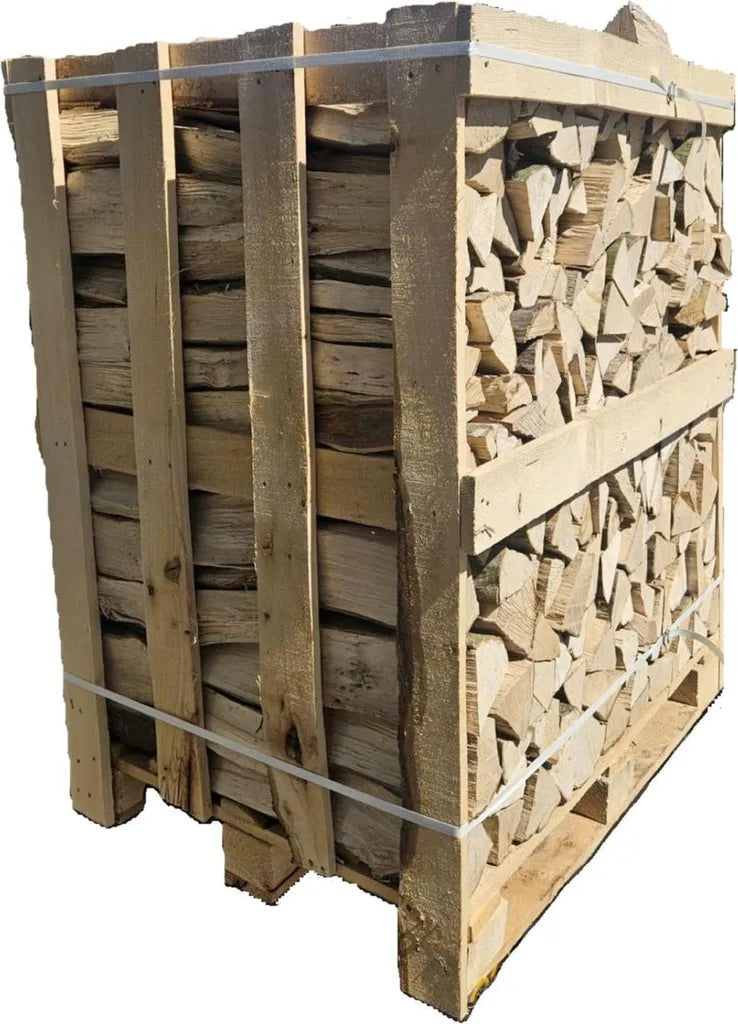 Buchen-Kaminholz 25 cm ofenfertig, kammergetrocknet – 2 Raummeter (2 Kisten)