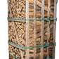 Eichen-Brennholz 25 cm kammergetrocknet – 2 RM Palette (ca. 2,9 SRM, 975 kg)