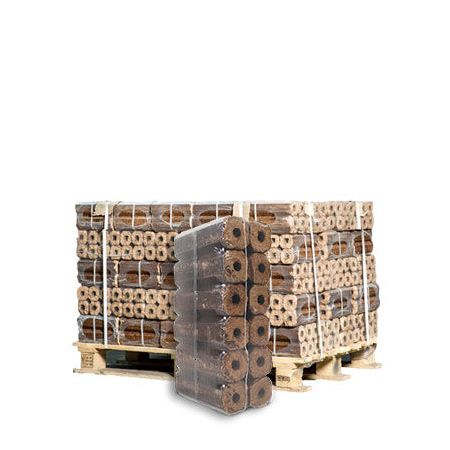 Pini-Kay Hartholzbriketts Palette 480 kg – 48 Packungen à 10 kg
