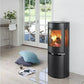 Aduro 9.5 Kaminofen Stahl schwarz 6 kW – 3 Sichtscheiben, Aduro-Tronic & BImSchV 2