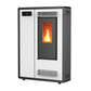 Pelletofen 8 kW kanalisierbar WLAN Pelletkamin 13 kg Tank (EEK A+)